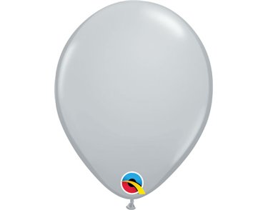 100PK 5in FASHION GREY QUALATEX