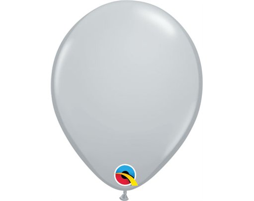 100PK 5in FASHION GREY QUALATEX