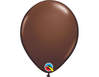 100PK 5in FASHION CHOCOLATE BROWN QUALATEX
