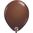 100PK 5in FASHION CHOCOLATE BROWN QUALATEX