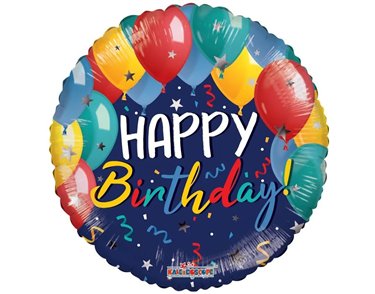 18in BIRTHDAY FESTIVE BALLOONS ECO FOIL BALLOON