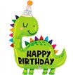 52in DINO BIRTHDAY FOIL BALLOON