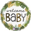 18in JUNGLE WELCOME BABY FOIL BALLOON