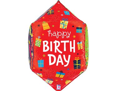 29in DIMENSIONALS BIRTHDAY FOIL BALLOON