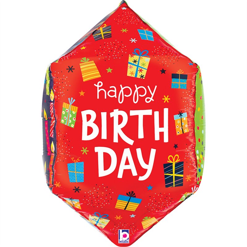 29in DIMENSIONALS BIRTHDAY FOIL BALLOON