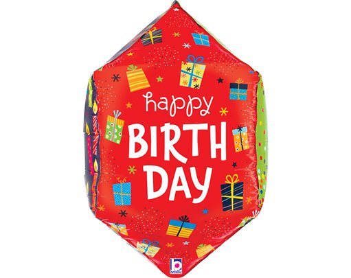 29in DIMENSIONALS BIRTHDAY FOIL BALLOON