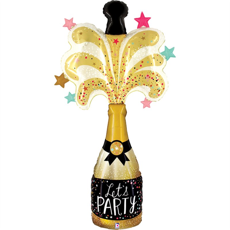 60in SPECIAL DELIVERY PARTY CHAMPAGNE FOIL BALLOON
