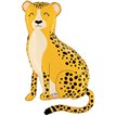 40in JUNGLE CHEETAH FOIL BALLOON