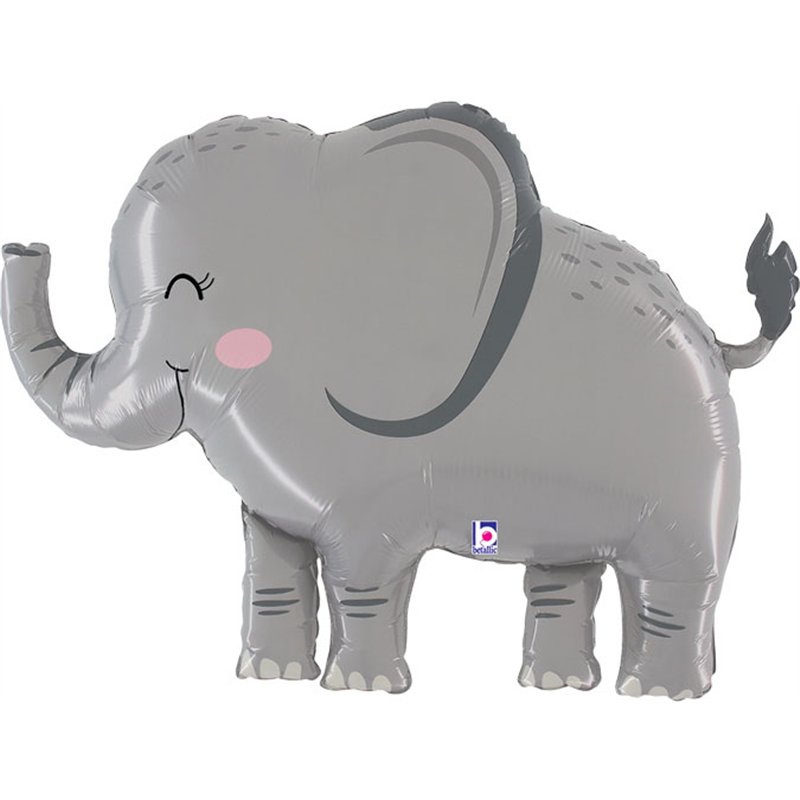 44in JUNGLE ELEPHANT FOIL BALLOON