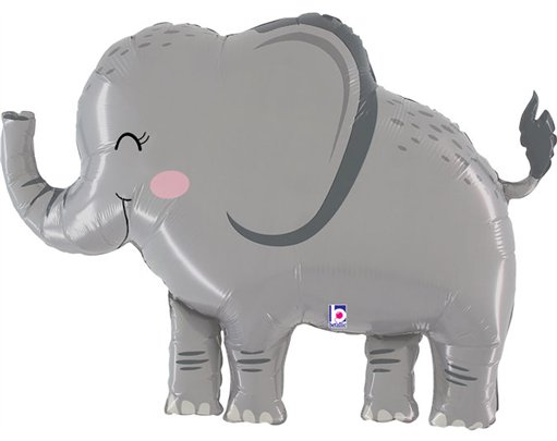 44in JUNGLE ELEPHANT FOIL BALLOON