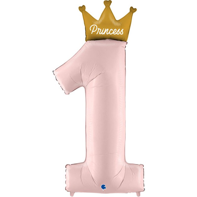 46in MY 1ST BIRTHDAY PRINCESS FOIL BALLOON