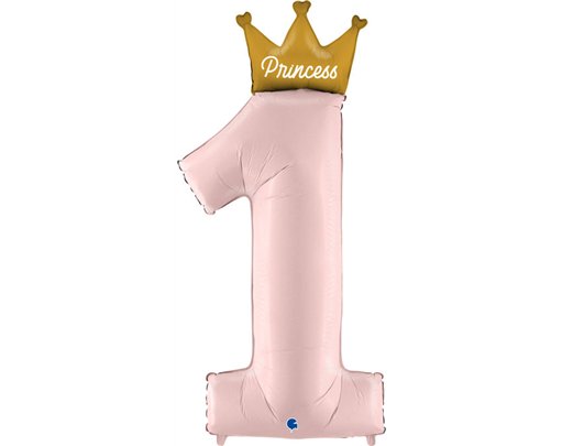 46in MY 1ST BIRTHDAY PRINCESS FOIL BALLOON