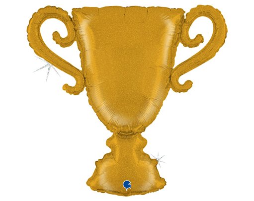 33in GOLDEN CUP FOIL BALLOON