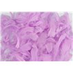 50g ASST PASTEL LAVENDER FEATHERS