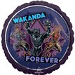 18in BLACK PANTHER FOIL BALLOON