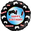 18in HAPPY BIRTHDAY GAME CONTROLLER FOIL BALLOON