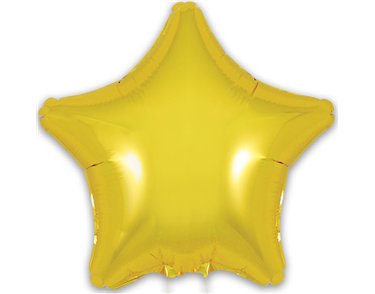 9in GOLD STAR FOIL BALLOON 5S