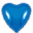 9in BLUE HEART FOIL BALLOON 5S