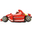 49in RED RACING CAR JUMBO FOIL BALLOON (POLYBAGGED)