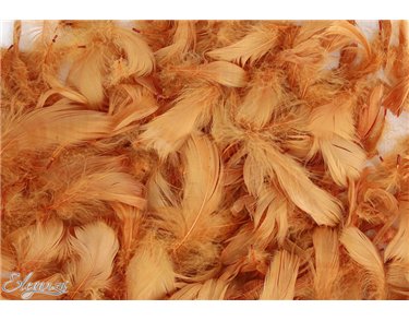 ELEGANZA FEATHERS MIXED SIZES 3"-5" 50G BAG COPPER NO.23