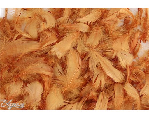 ELEGANZA FEATHERS MIXED SIZES 3"-5" 50G BAG COPPER NO.23