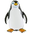 29in BLACK PENGUIN SHAPED FOIL BALLOON