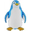 29in BLUE PENGUIN SHAPED FOIL BALLOON