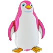29in PINK PENGUIN SHAPED FOIL BALLOON