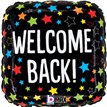 18in WELCOME BACK FOIL BALLOON