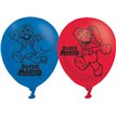 (6) 27.5CM MARIO BROS BALLOONS
