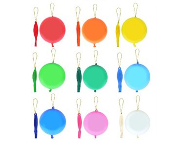 ASST PLAIN PUNCH BALLOON 50S