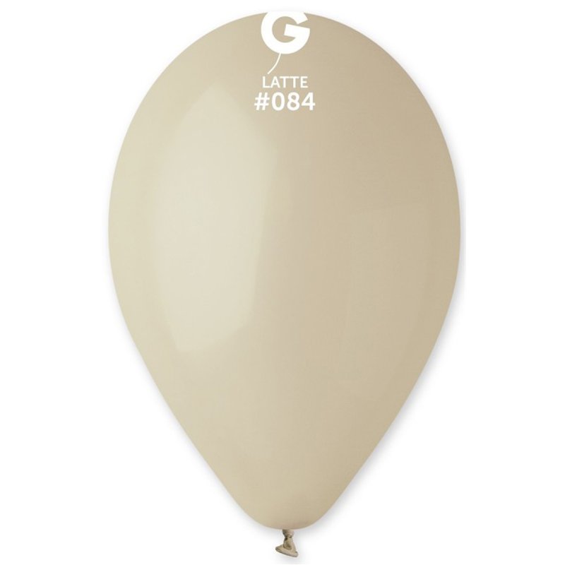 50PK 13in G120 LATTE GEMAR LATEX