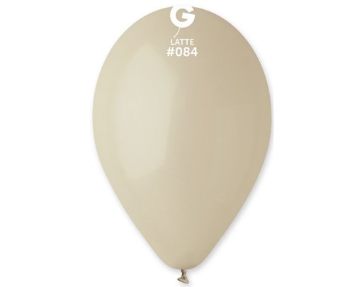 50PK 13in G120 LATTE GEMAR LATEX