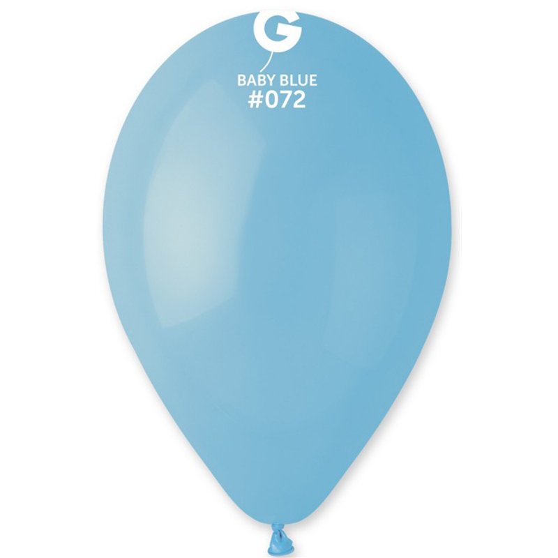 50PK 13in G120 BABY BLUE GEMAR LATEX