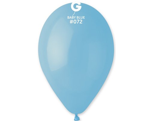 50PK 13in G120 BABY BLUE GEMAR LATEX