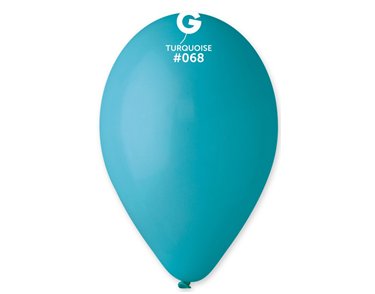 50PK 13in G120 TURQUOISE GEMAR LATEX