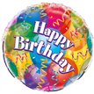 18in BRILLIANT BIRTHDAY FOIL BALLOON