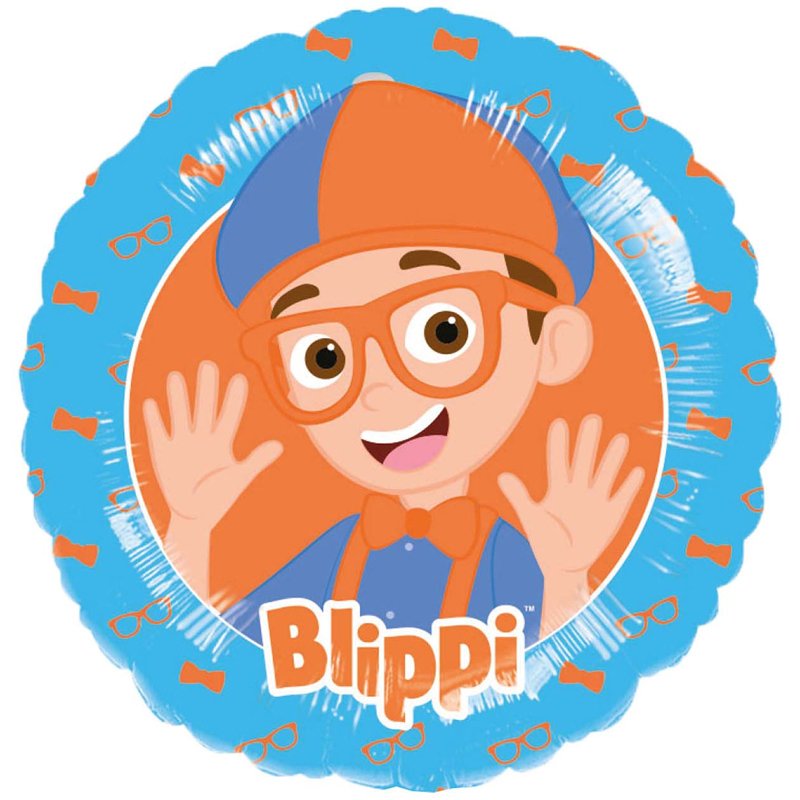18in MR BLIPPI FOIL BALLOON