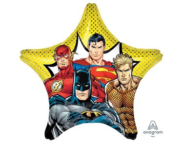 JUSTICE LEAGUE JUMBO FOIL BALLOON