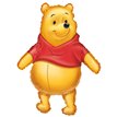 BIG AS LIFE POOH SUPERSHAPE FOIL BALLOON