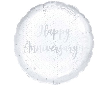 18in ANNIVERSARY FOIL BALLOON