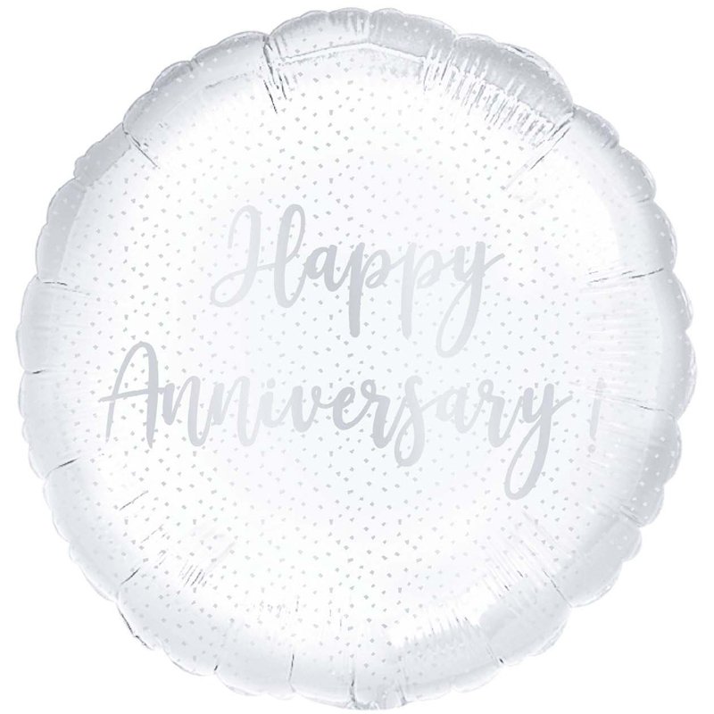 18in ANNIVERSARY FOIL BALLOON