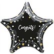 18in CONGRATS CELEBRATION STAR FOIL BALLOON