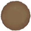 18in TRUFFLE ROUND SILK LUSTRE FOIL BALLOON