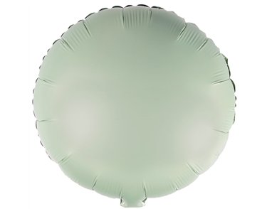 18in EUCALYPSO SILK LUSTRE ROUND FOIL BALLOON