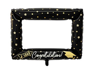 GRADUATION PHOTO FRAME FOIL BALLOON