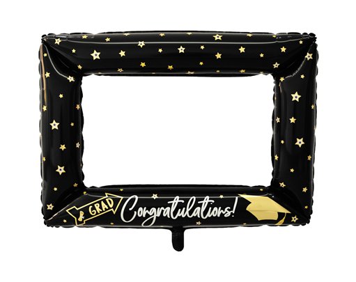 GRADUATION PHOTO FRAME FOIL BALLOON
