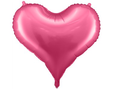 24in PINK TRENDY HEART FOIL BALLOON