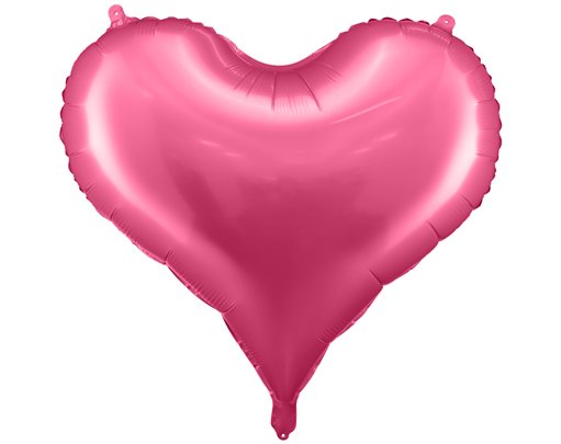 24in PINK TRENDY HEART FOIL BALLOON