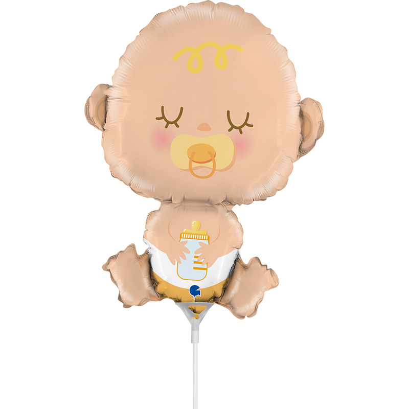 14in BABY MINI SHAPE FOIL BALLOON 10S